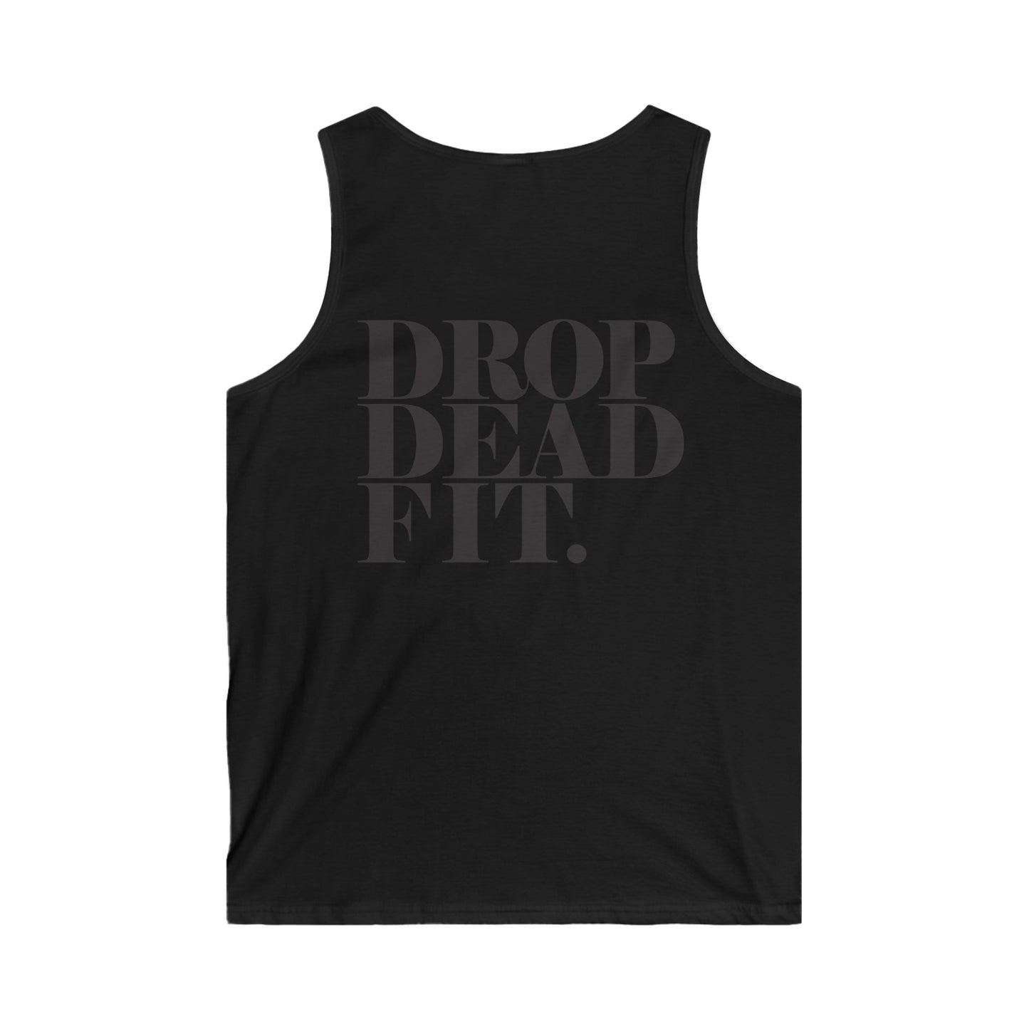 Men's Skull & Typography Tank Top, Fitness Apparel, Casual Wear, Workout Shirt, Summer Attire, Gift for Him